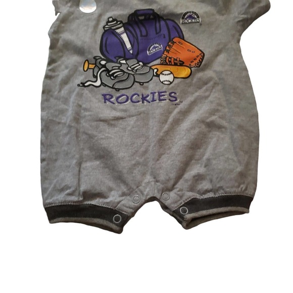 Colorado Rockies Baby Bodysuit Romper 3-6 Months Infants MLB Baseball NWT - Picture 3 of 5